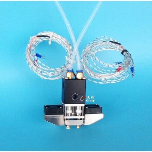 UM2+ 3D printer Ultimaker2+ complete print head hot end kit all metal printing head double head