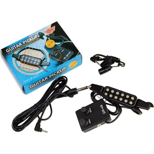 Sound Pickup QH-6B Amplifier & Speaker Guitar Pickup for all kinds of guitars guitar pick holder