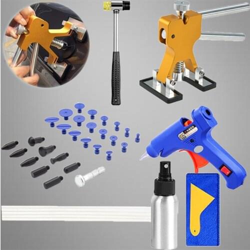 Car dent repair Tool Car Body Dent Repair Kit car repair dent puller with Glue Puller Tabs Removal Kits for Car Dent Repair Tool