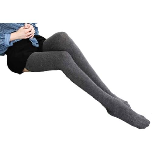 European And American Autumn Winter Stockings 80CM Cotton Socks Women Over The Knee New High Q604