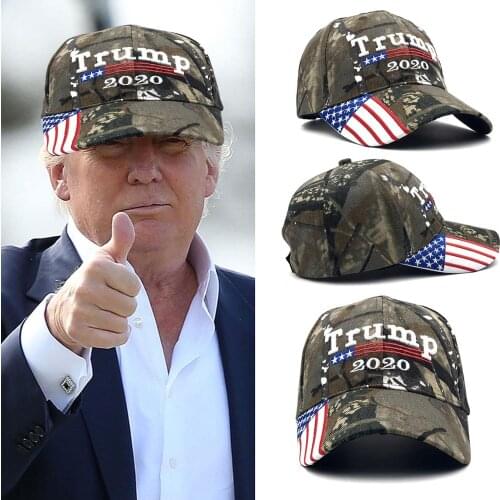 Donald Trump 2020 Cap USA Flag Camouflage Baseball Great Make Hat tennis hat, Winter Hat Make America Great Knit Warm Ski Cap