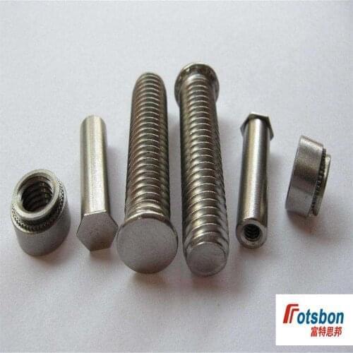 FHS-632-20 Round Head Studs Self-clinching Blind Rivet Protruding Stud Clinch Screw Platen Screws Sheet Metal Vis PEM Standard