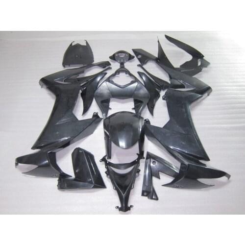 Bodywork plastic fairing kit for Kawasaki Ninja ZX10R 08 09 black fairings set ZX10R 2008 2009 OT06