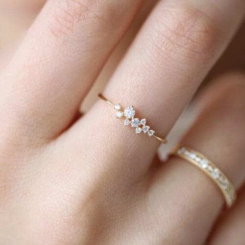Marjhan Rings With Crystals