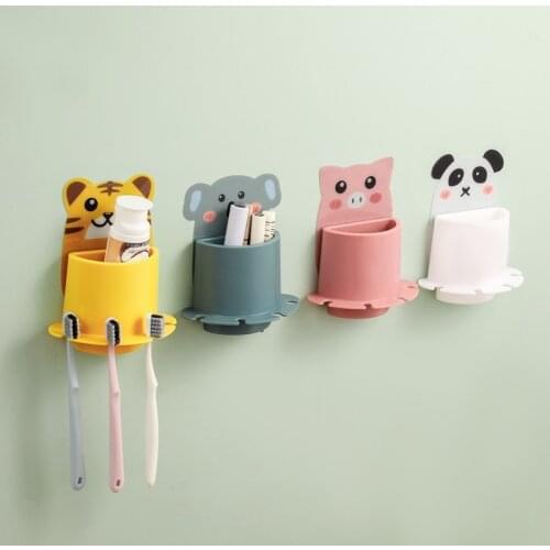 MOONBIFFY Wall Mounted Toothbrush Holders