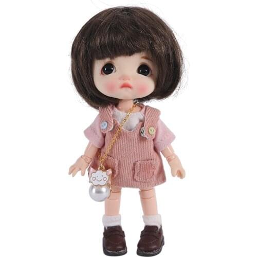 New bjd clothes ob11 baby clothes cute strap skirt dress for molly obitsu11 GSC 1/12bjd doll clothes doll accessories for dolls