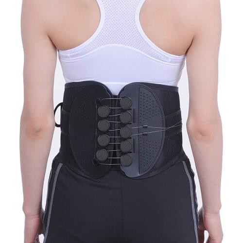 New Design Pulley System Rope Medical Waist Support Back Brace Disc Herniation Lumbar Lower Back Adjustable Double Pull Belt