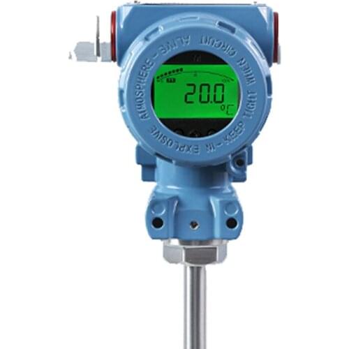 PCT400 Integrated digital display temperature transmitter 0-300c default M20*1.5 4-20mA Temperature Transmitter