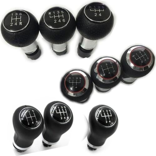 12mm Gear shift knob for Audi skoda seat A3 A4 B6 B7 b8 A6 S4 B8 8K A5 8T Q5 8R FOR vw passat golf