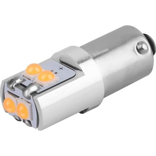 100PCS T4W T11 H6W BA9S BAX9S BAY9S Super Bright LED Car Reading Lamp Auto Parking Light License Plate Bulb White Red Yellow