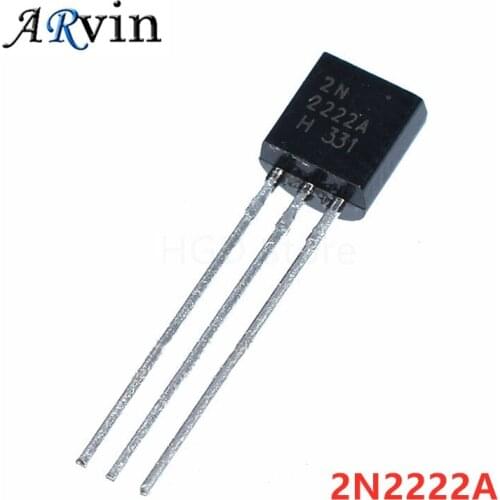 100PCS 2N2222 2N2222A TO-92 TO 92 Transistor New original