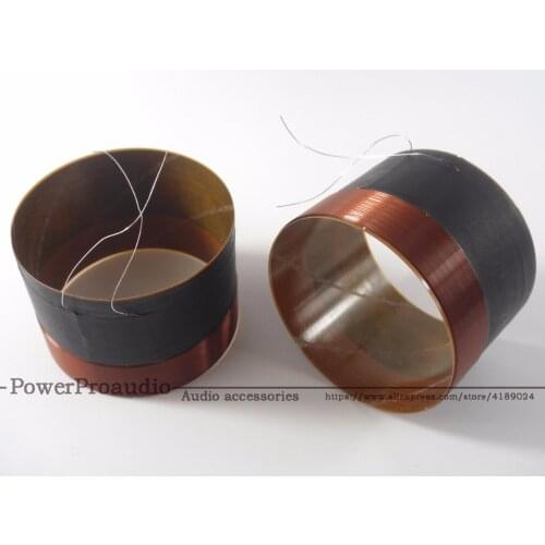 2PCS /LOT 75 mm Horn Speaker Bass Voice Coil Woofer Sound Driver BASS Voice Coil