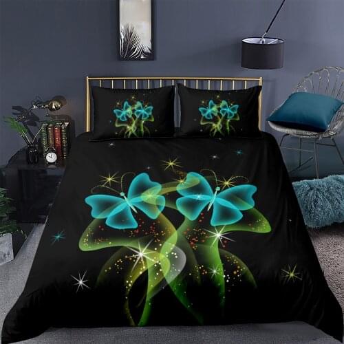 3D Duvet Cover Sets Bedding Set Quilt Comforther Covers Bed linens 173*230 230*230 265*230 180*210 Animal Butterfly Home Texitle