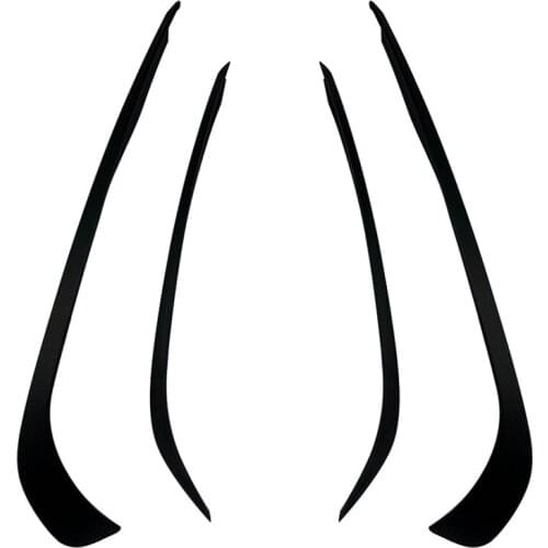 4Pcs Front Bumper Lip Splitters Spoiler Trim for Mercedes-Benz C117 CLA Class CLA45 CLA220 CLA250 CLA260 AMG 2013-2015