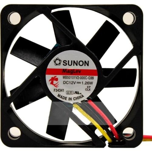 5cm 5010 12V 1.26W MB50101V2-000C-G99 DC fan 6 Month Warranty