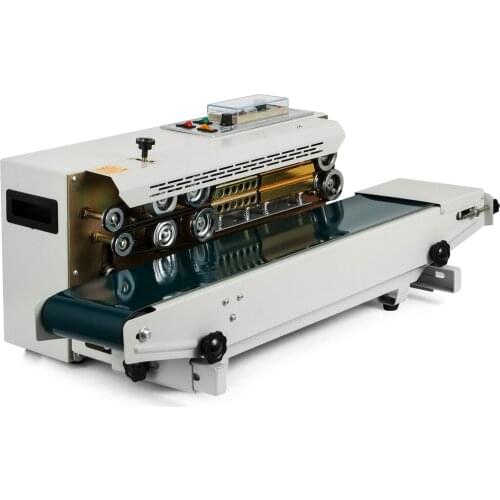 FR900 Automatic Continuous Film Sealing Machine Plastic Bag Packaging Machine Quick Sealing Machine Food Printing Date