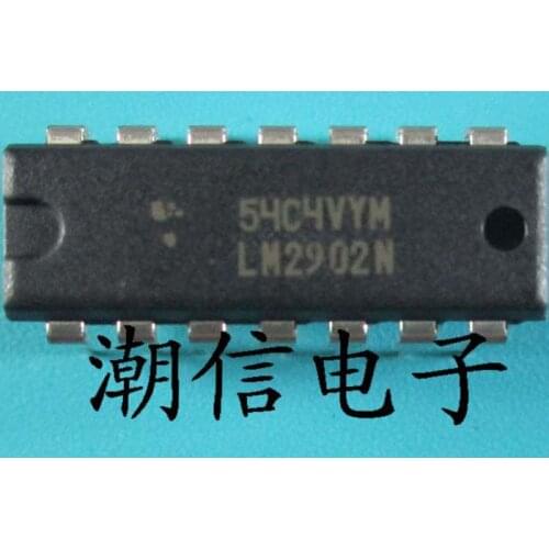 Free shipping new%100 new%100 LM2902N DIP-14