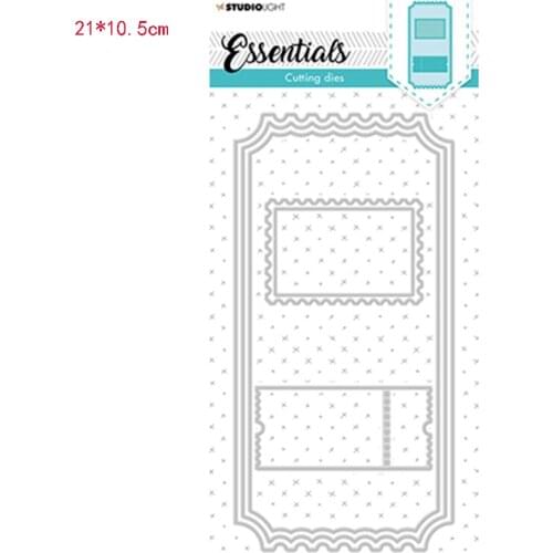 CH 2021 New Arrival Irregular shape Metal Cutting Dies Embossing Scrapbooking Stencil Craft Cut Dies For DIY Card Craft Handmade