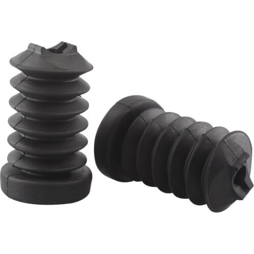 Black Rubber Rear Fork Cover Shock Absorber Cover For 97-13 Harley Touring Street Electra Glide Road King Motorcycle Parts