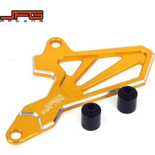 JFG Billet CNC Gold Front Sprocket Drive Cover Guard For SUZUKI DRZ400S DRZ400SM 2000-2015 2016 2017 2018 2019 2020 Dirt Bike