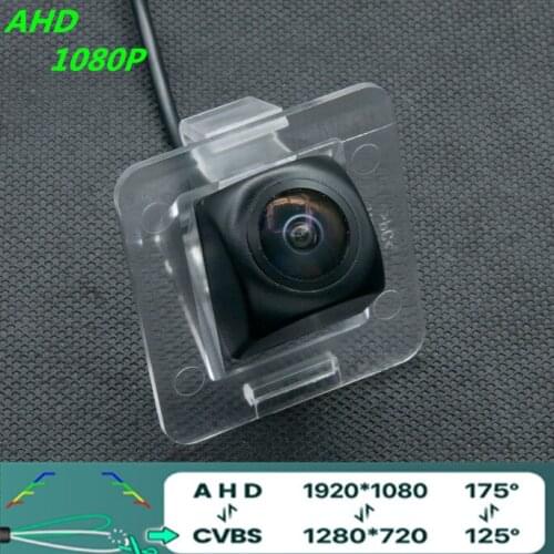 AHD 1080P/720P Fisheye 170 Degree Car Rear View Camera Night Vision Reverse Camera For Mercedes Benz GLK Class X204 2018~2015