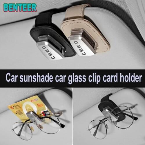 Genuine Leather car Interior decoration sticker for kia ceed