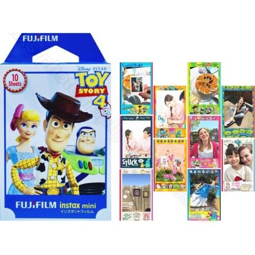 Limited Fujifilm Instax Mini 11 Mini 9 Film Toy Story 4 For Instax Mini 9 8 70 90 7s 25 Instant Camera SP-1 SP-2 LiPlay Printer