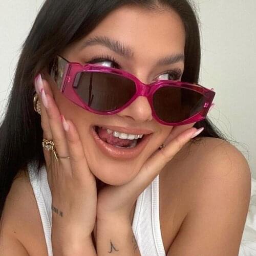 QPeClou 2020 New Fashion Cute Cat Eye Sunglasses Women Brand Designer Leopard Punk Sun Glasses Men Vintage Leopard Shades