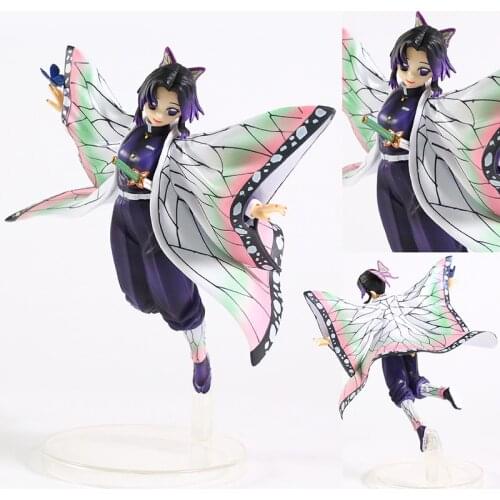 Demon Slayer: Kimetsu no Yaiba Kochou Shinobu 1/7 Scale PVC Model Anime Collection Figure Toy Gift
