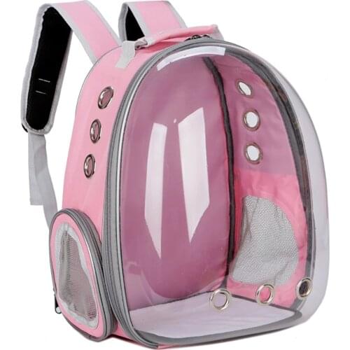 Cat Carrier Bags Breathable Pet Carriers Small Dog Cat Backpack Travel Space Capsule Cage Pet Transport Bag Carrying For Cats