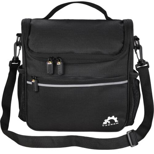 5L Thermo Lunch Bag Waterproof Cooler Bag Insulated Lunch Box Thermal Lunch Bag for Cycling Work Picnic Bag Simple and Stylish