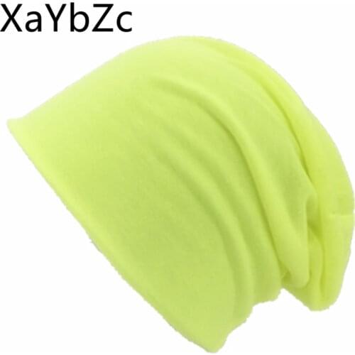 Spring Women Men Unisex Knitted Winter Cap Casual Beanies Solid Color Hip-hop Snap Slouch Skullies Bonnet beanie Hat Gorro