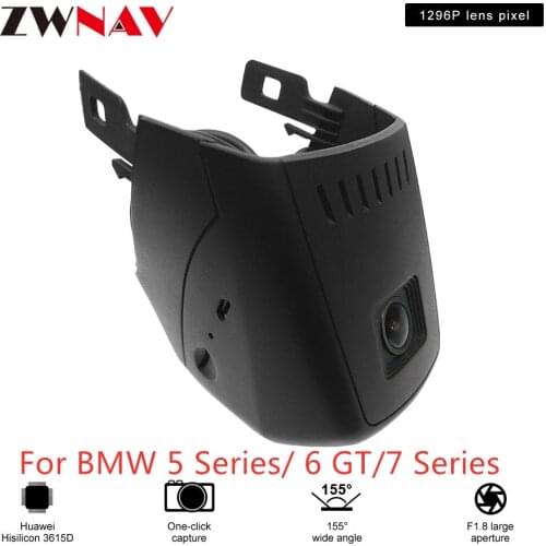 Hidden Type HD Driving recorder dedicated For BMW 5 Series/ 6 GT/7 Series DVR Dash cam Car front camera WIfi