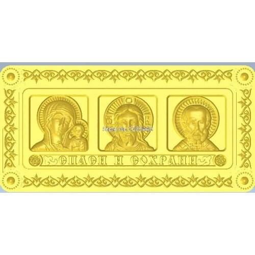 High quality New 3D model for cnc 3D carved figure sculpture machine in STL file The Mother Of God_Jesus