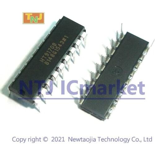 10 PCS HT9170B DIP-18 HT9170 DTMF Receiver IC CHIP