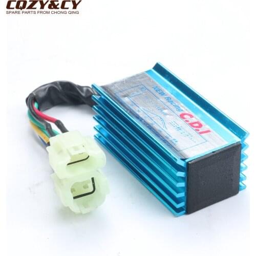 6 pin performance racing CDI for Gy6 atv 50 125 150 moped go kart scooter 139QMB 152QMI 157QMJ AC