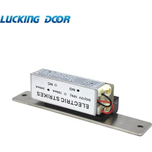 Electric Strike Door Lock For Access Control System Fail secure or Fail safe NC/NO 12V Narrow-type 12V