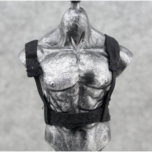 1:6 Scale Figure Accessory Black Strap Vest Belt for 12" Action figure Toy