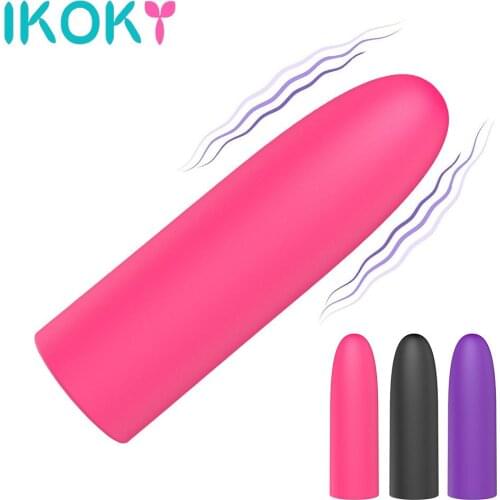 IKOKY Remote Control Powerful Bullet Vibrator 10 Mode Nipple Vaginal G Spot Stimulate Sex Toys for Women Clitoral Stimulator