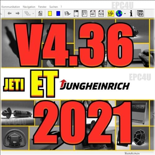 Jungheinrich JETI ET 4.36 2021 parts catalouge +judit 4.36 unexpire patch+KEYGEN