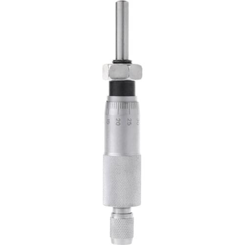 Round Needle Type Thread Micrometer Head Measurement Measure Tool 0 - 25mm Range J21 Drop shipping