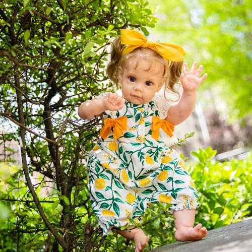 22" Reborn Baby Doll Princess Toddler Girl Soft Touch Girl Doll Baby Reborn Toys Cosplay Rabbit Toddler Birthday Gifts