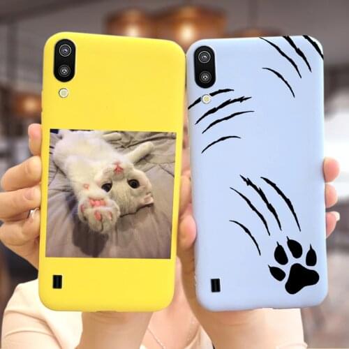 Cute Cartoon Cover For Samsung Galaxy M10 M20 M30 Case Soft Silicone Back Cover For Samsung M 10 20 30 M105F M205F M305F Bumper