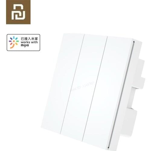 Youpin PTX Wall SwItch Remote Control Wireless Key Light Switch Zero Line Smart Life WIFI for Mijia APP
