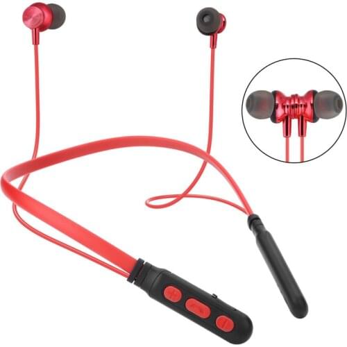 New Sports Bluetooth Wireless Headphones Hanging Neck Waterproof Earplugs Stereo Headphones For Android xiaomi IOS Phone