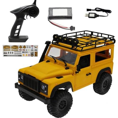 Birthday Gift With LED Light Toy For Kids Off Road RC Car Racing Rechargeable Simulation High Speed 2.4Ghz 1:12 4WD Model Truck