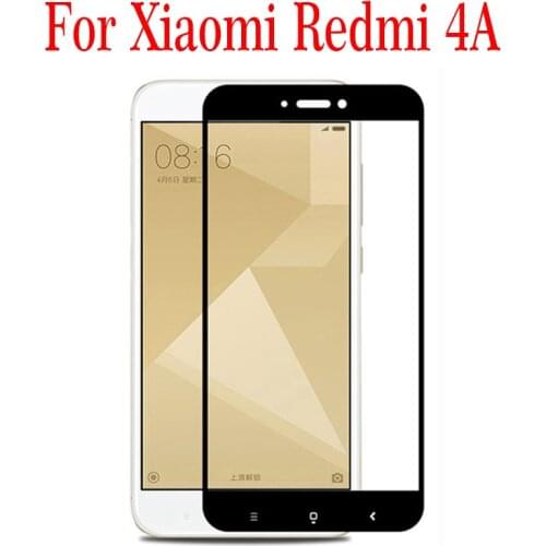 Full Glue Full Cover Tempered Glass For Xiaomi Redmi 4A Screen Protector protective film For Xiaomi Redmi 4A glass