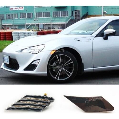 1 Pair for Subaru BRZ for Toyota 86 Scion FR-S3 Dynamic Led Turn Signals Flowing light led side marker light Sequential Blinker