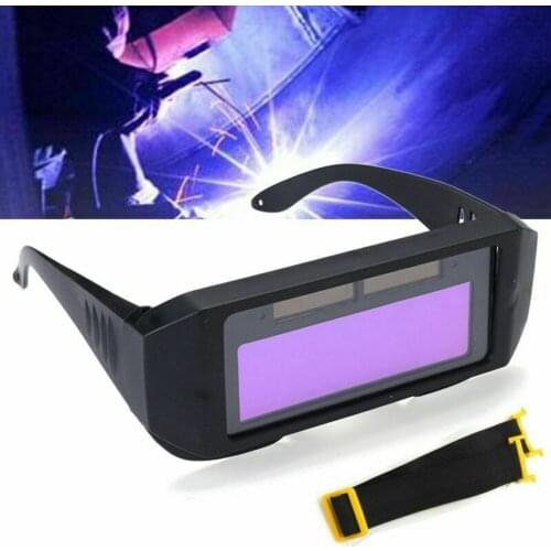 Professional Metal Iron Welding Goggle LCD Car Solar Darkening Welding Goggles Mask Glasses Helmet Eyes Spare Parts Instury