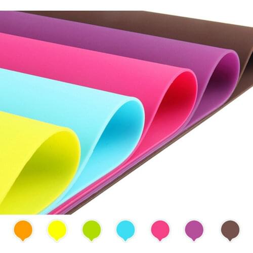 Oven Thick Rolling Sheet Tray Kitchen Kitchen Cooking Soft Silicone Pastry Baking Non-stick Mat Tools